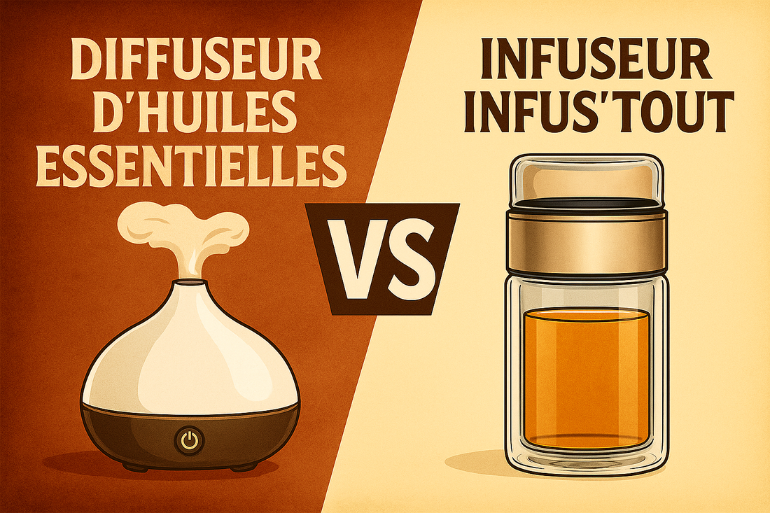 Un diffuseur VS un infuseur à thé