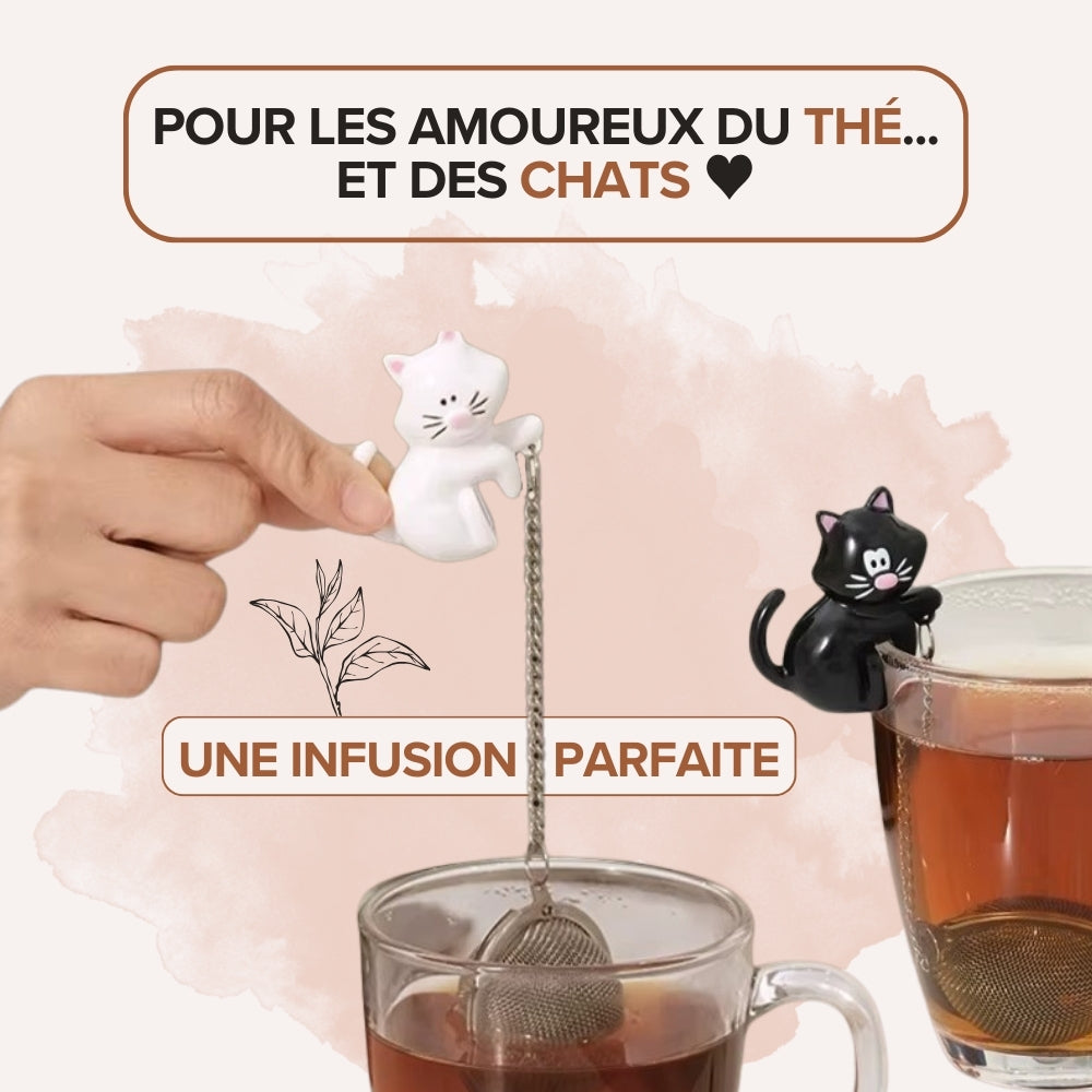 Infuseur à boule chat