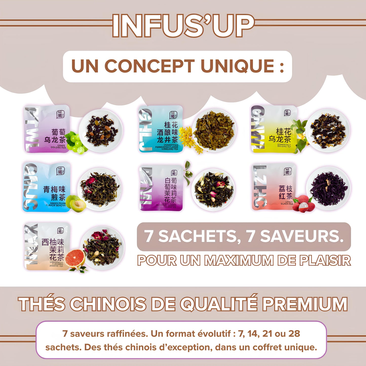 Infus'Up - Une gamme de thé unique