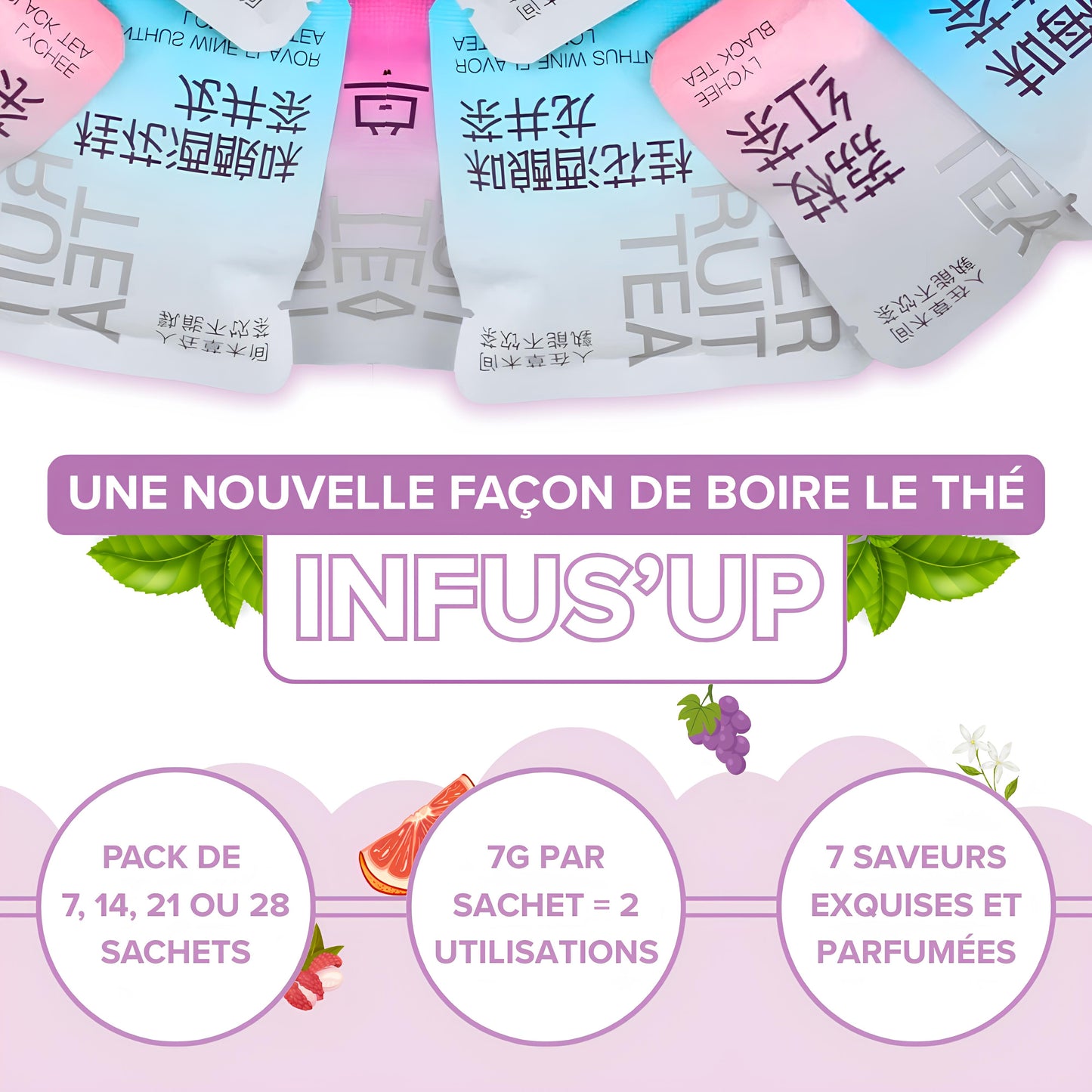 Infus'Up - Une gamme de thé unique