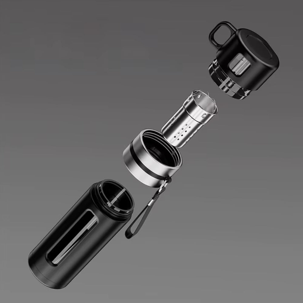 Infus’Go™ - Bouteille à thé isotherme avec tasse intégrée 🚶