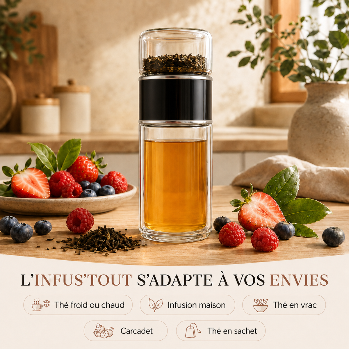 Infus'Tout - Le thé parfait, partout, sans effort 🌿