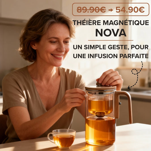 Théière magnétique "Nova"