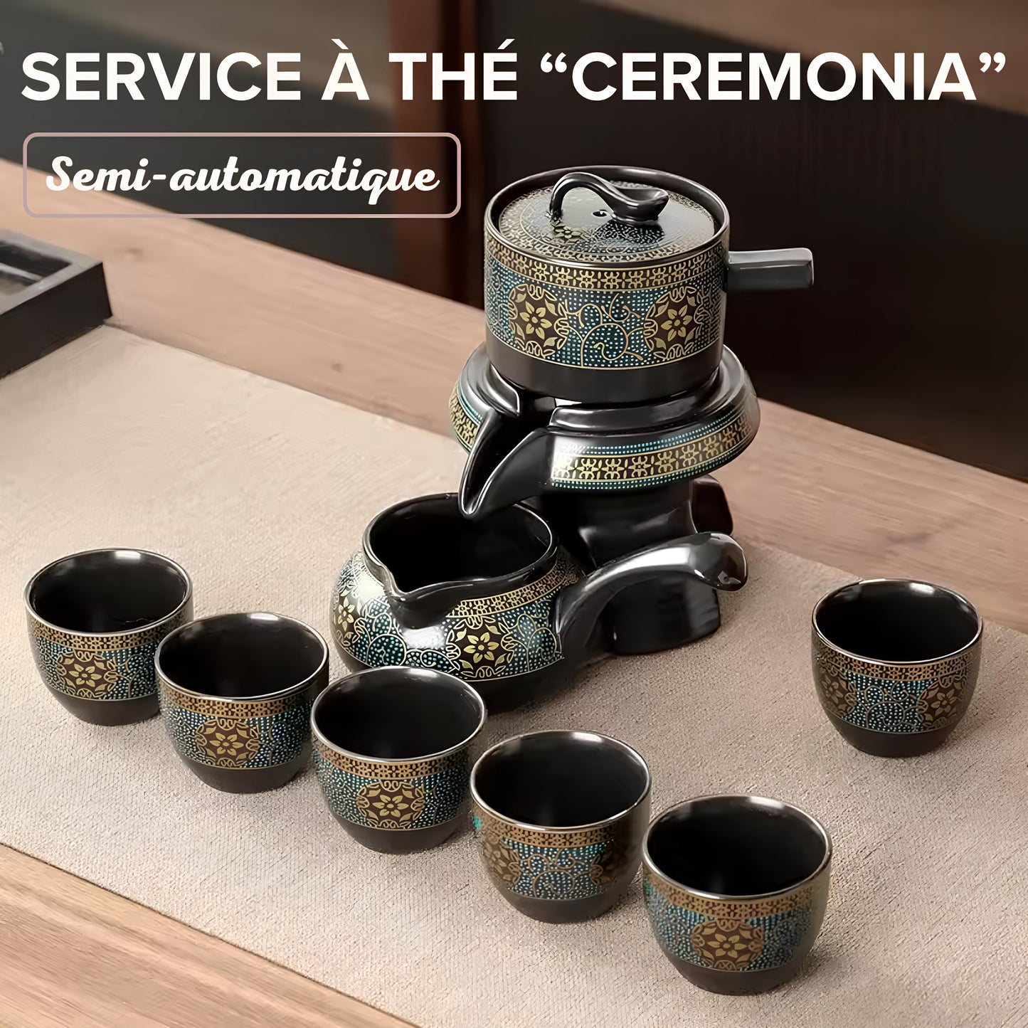 Service à thé chinois "Ceremonia"