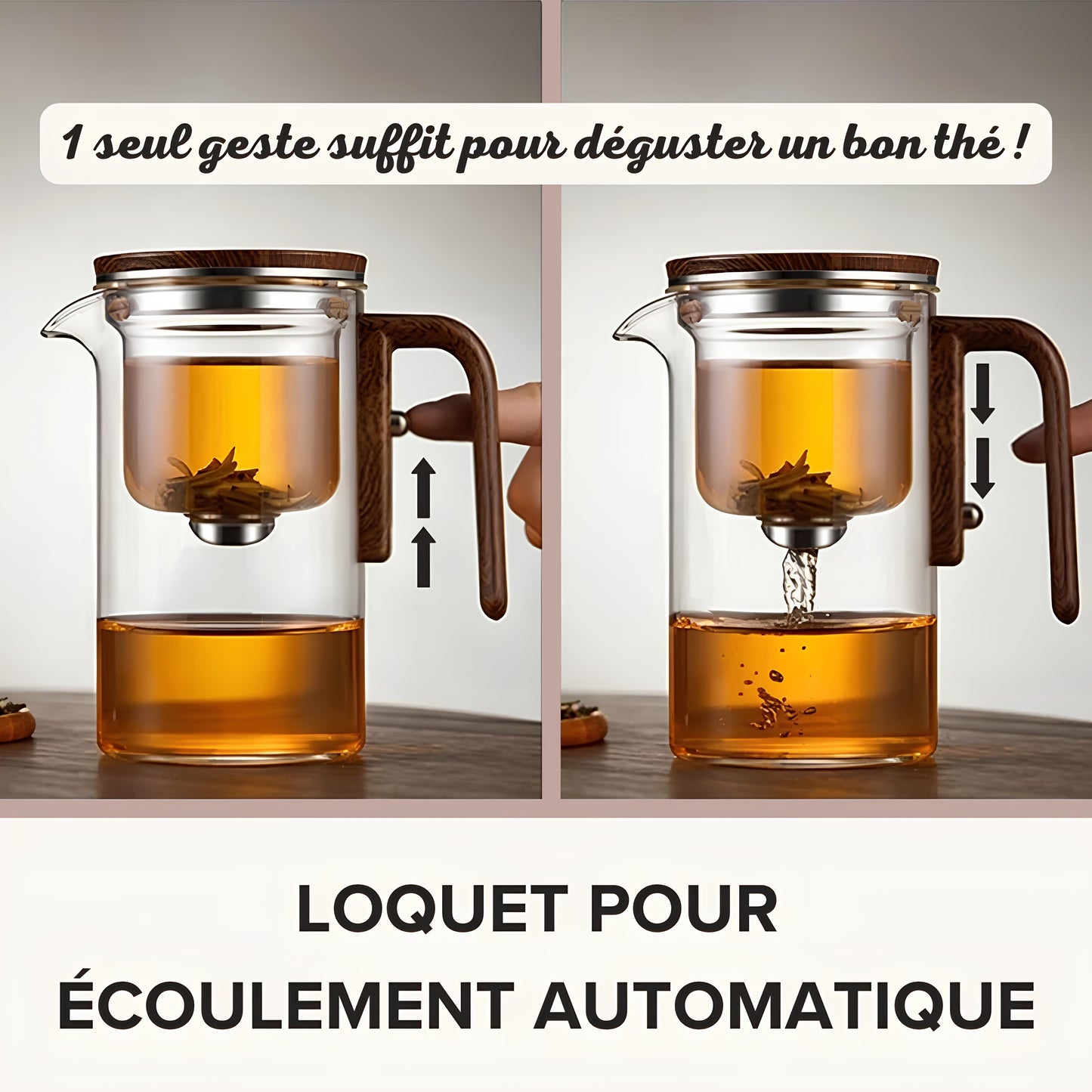 Théière magnétique "Nova"